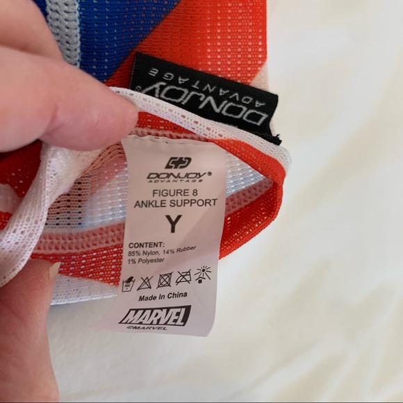Ankle Brace child’s / youth size for kids, Marvel Avengers, DonJoy figure eight - Picture 7 of 8